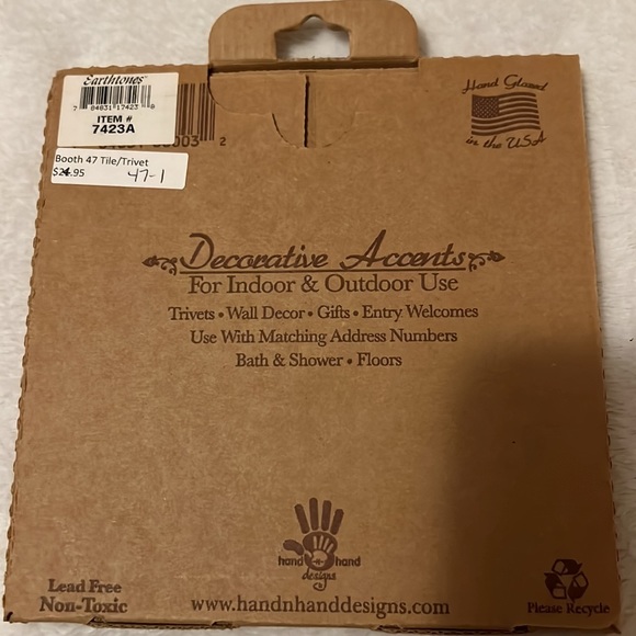 Tile, trivet, wall hanging - Picture 2 of 3